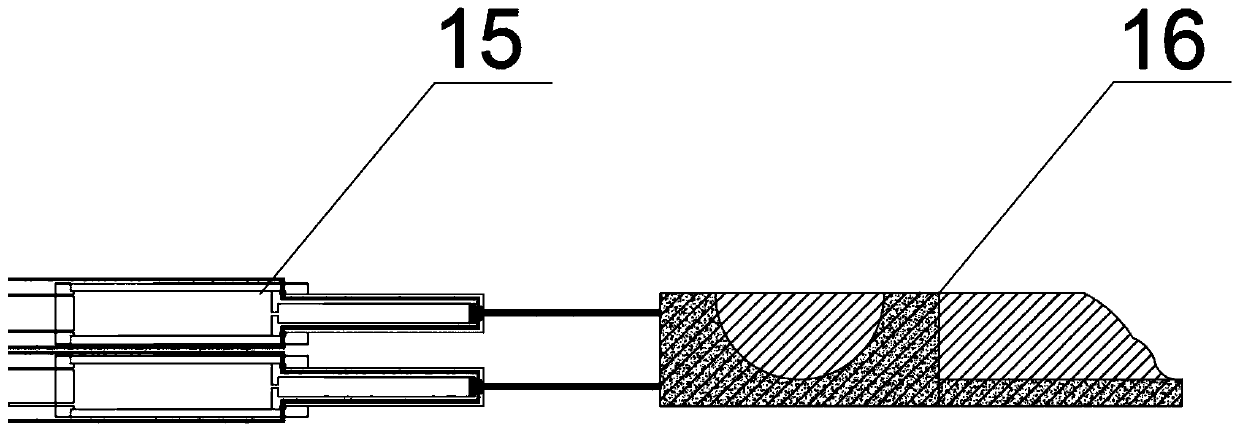 An operation method of a liquid slag flow control device with quick replacement and accident handling functions