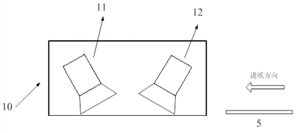 Valuable papers feeding mechanism and valuable papers detection device