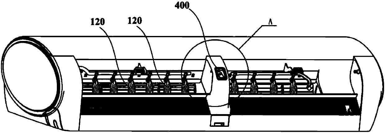 Wall-mounted air conditioner indoor unit and control method thereof