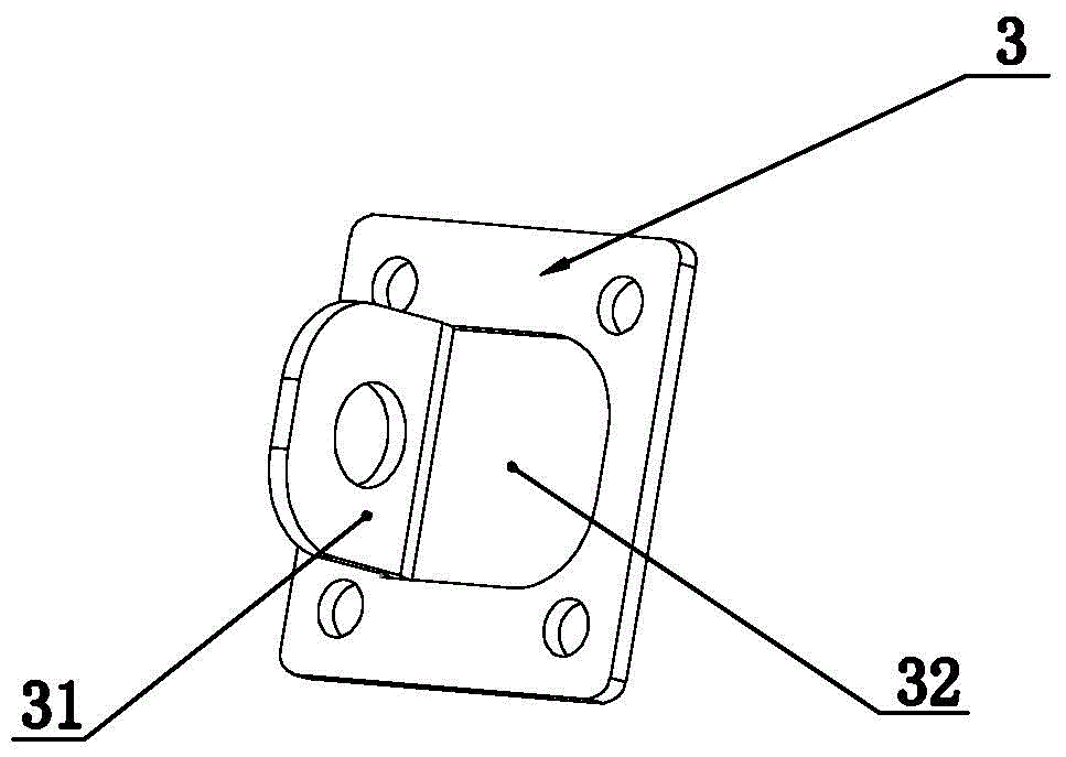 Ant-theft box with inside and outside double locking effect