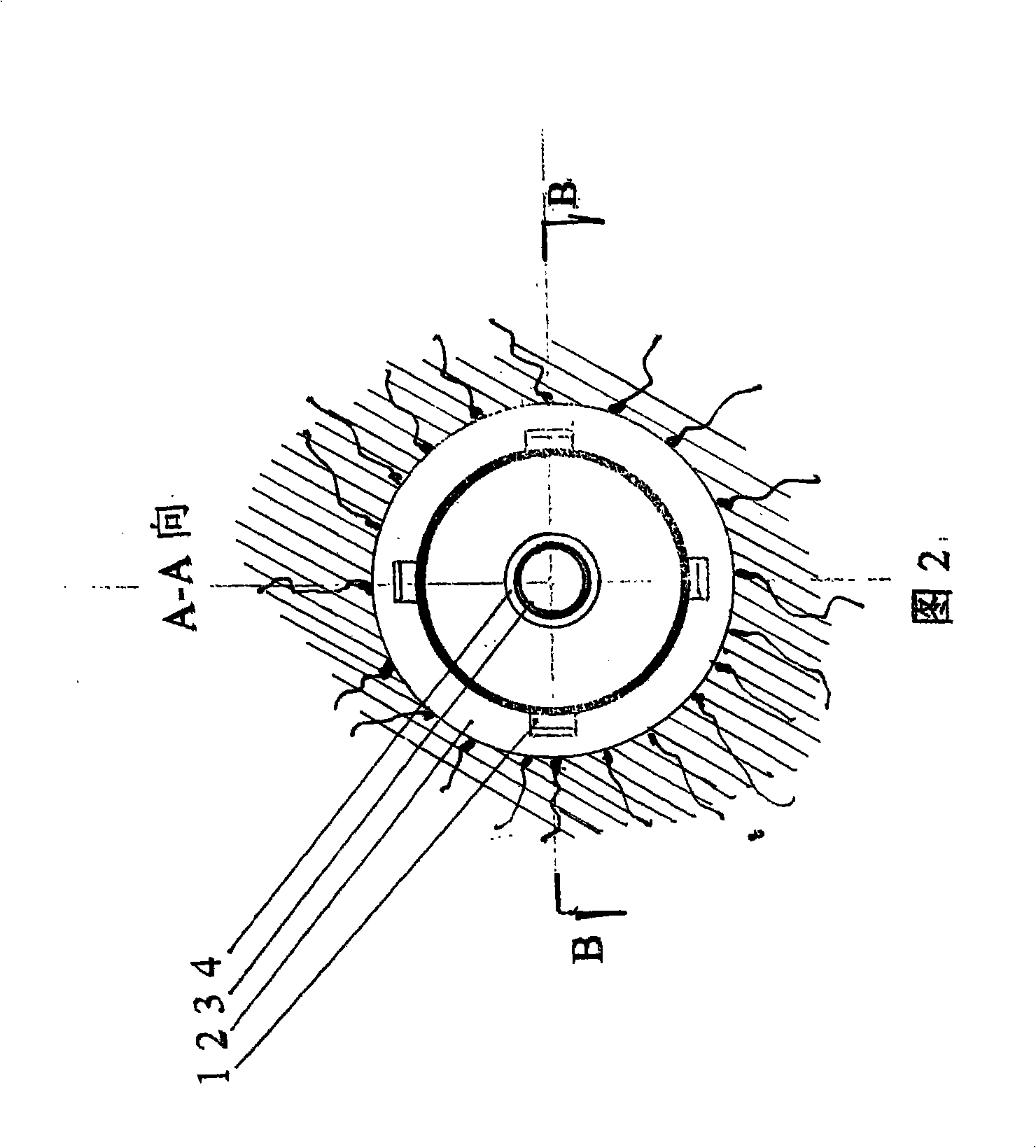 Deep well bag liquid storage type earthquake or tsunami forecasting device