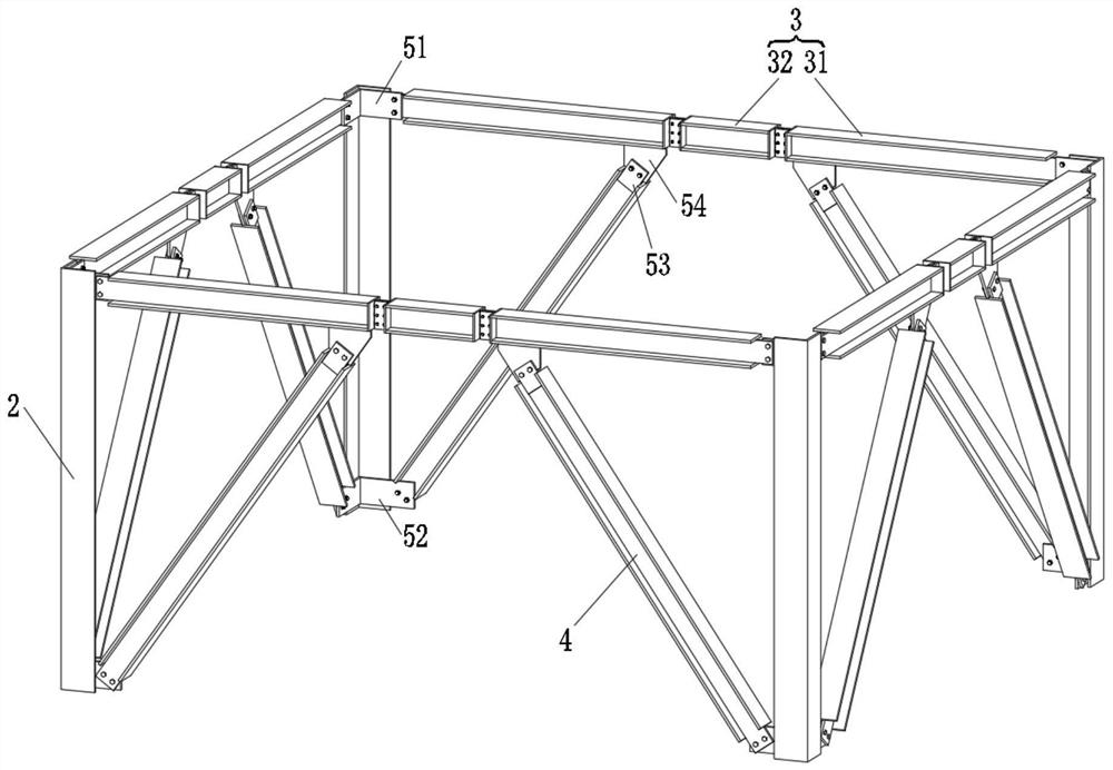 Wind turbine generator lattice type tower with enhanced recoverable and energy dissipation capacities