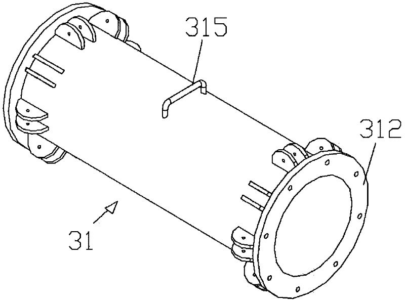 Pile foundation static loading test device