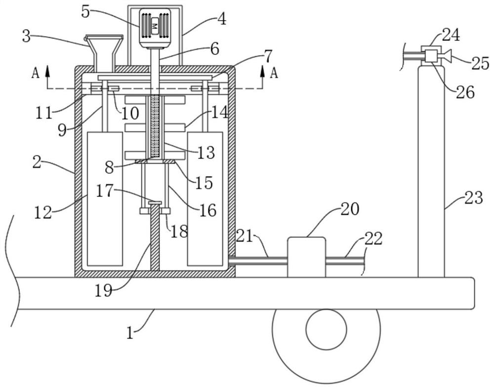 Multifunctional water and fertilizer integrated irrigation and fertilization device