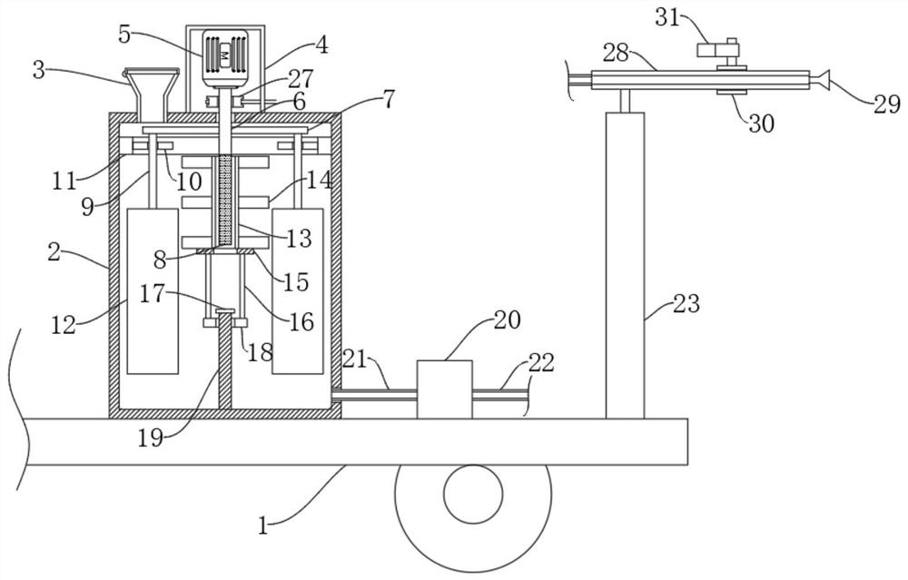 Multifunctional water and fertilizer integrated irrigation and fertilization device