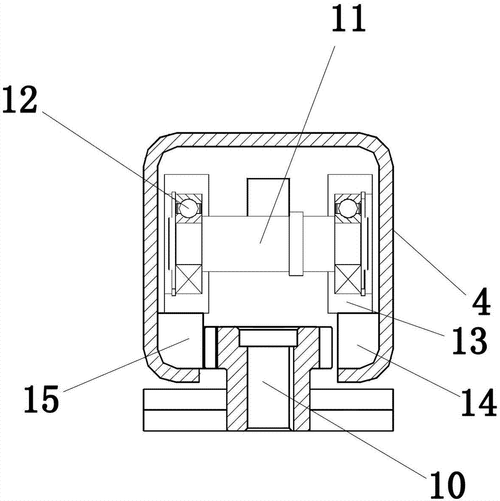 Suspension type tin groove cooling method and apparatus thereof