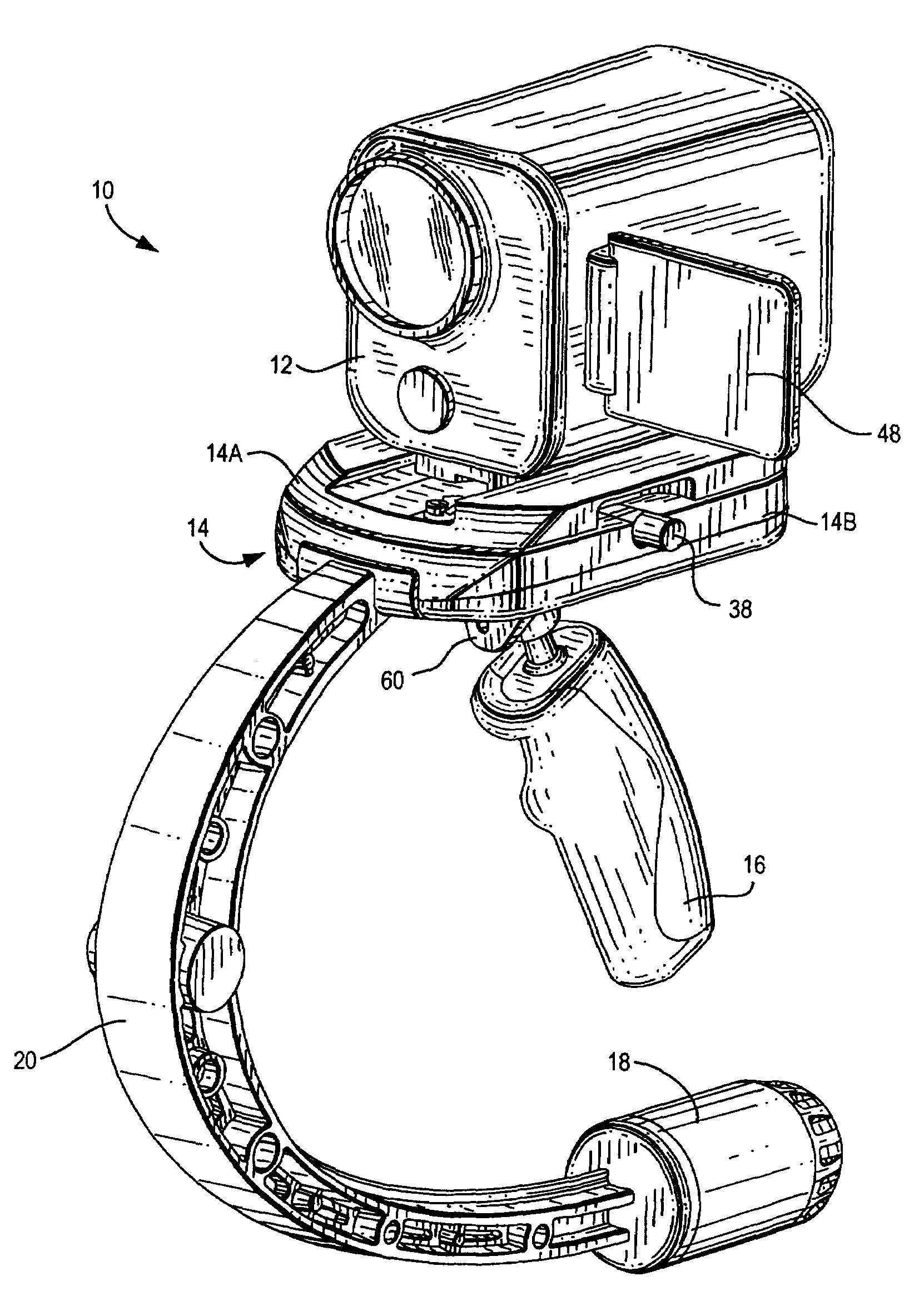 Stabilized equipment support and method of balancing same