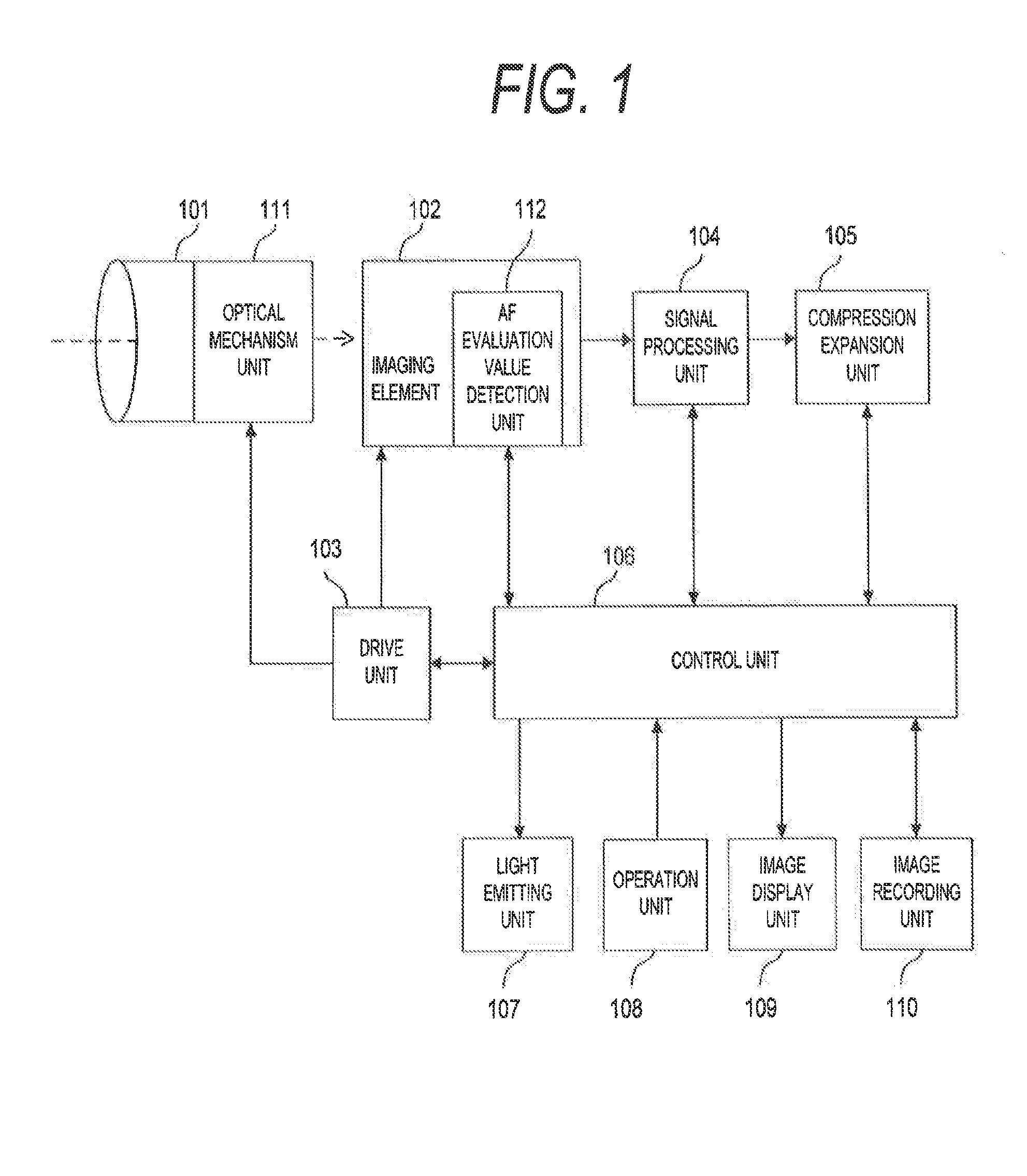 Imaging element, imaging apparatus, its control method, and control program