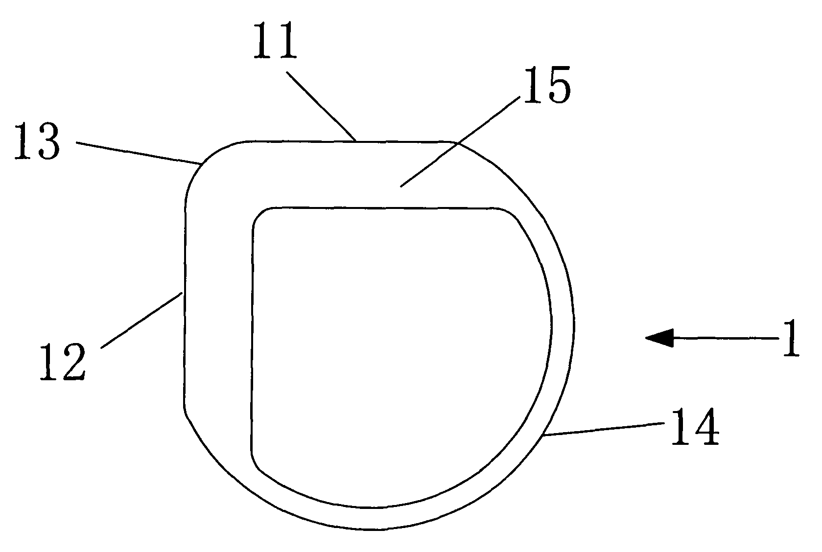 Special-shaped composite material section bar