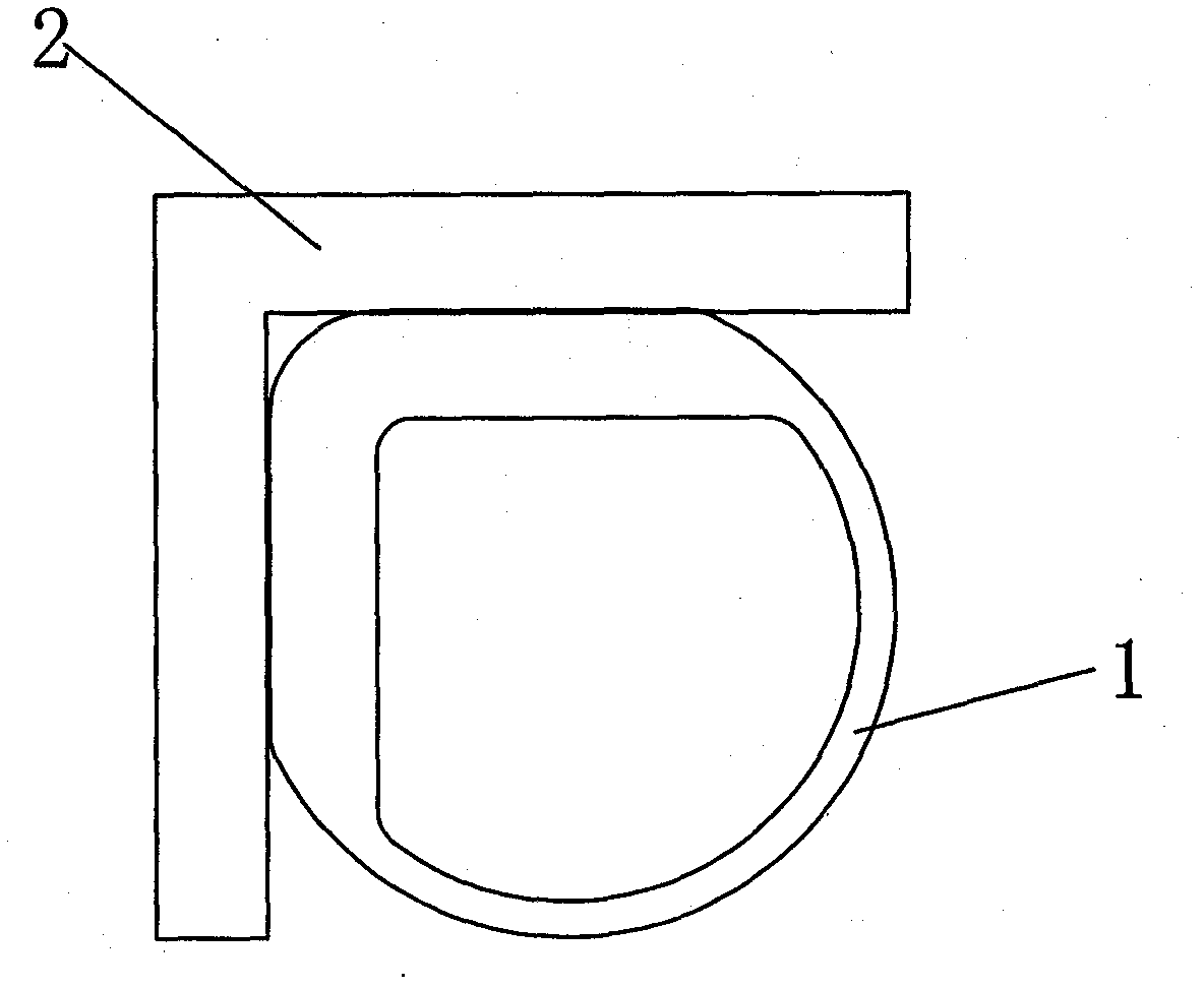 Special-shaped composite material section bar