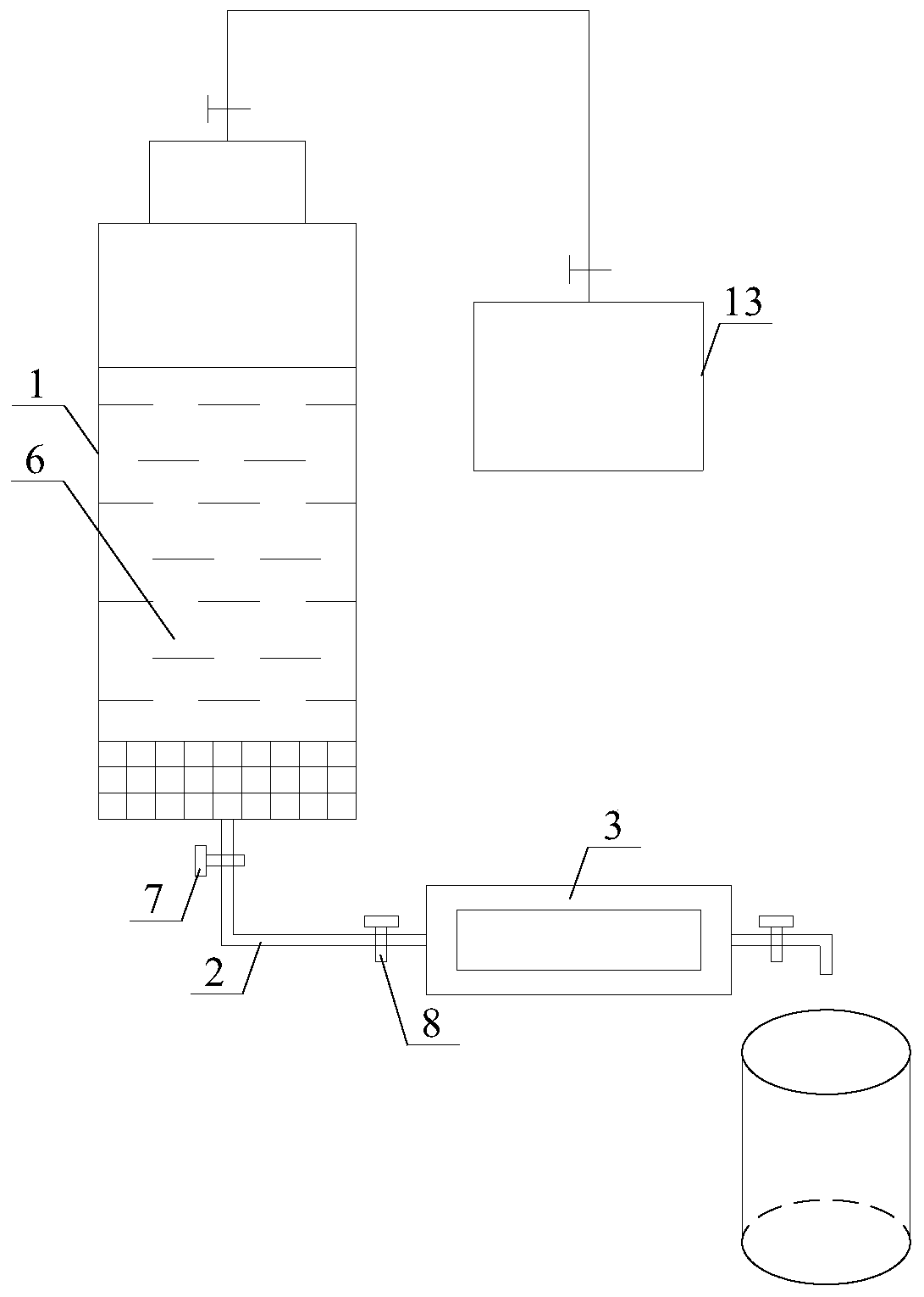 Method and device for evaluating adsorbability of polymer solution in porous medium