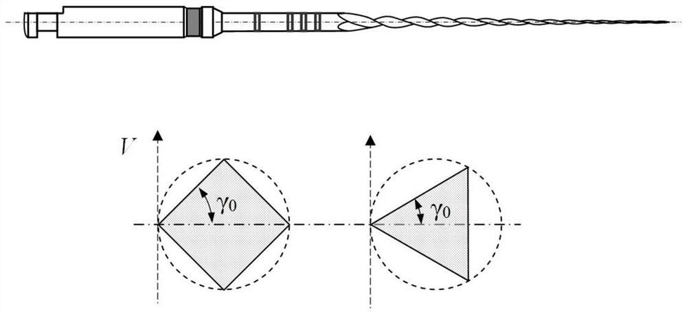 Root canal therapy device in mechanical vibration and rotation dual-drive mode