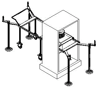 A mobile maintenance platform for high-voltage circuit breaker mechanism box