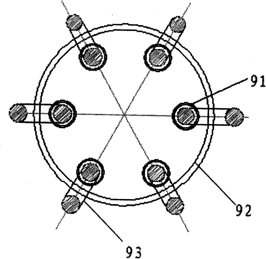 Automatic adjusting and controlling device for electricity energy quality