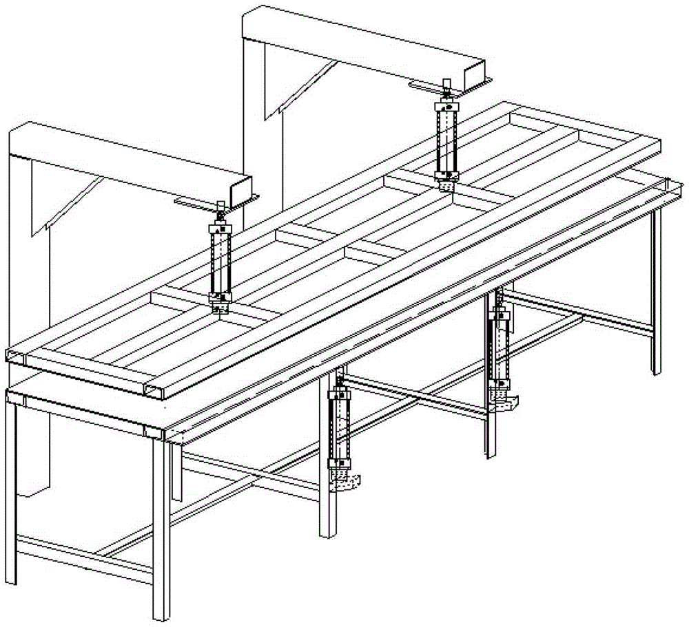 Steel bar net bending machine