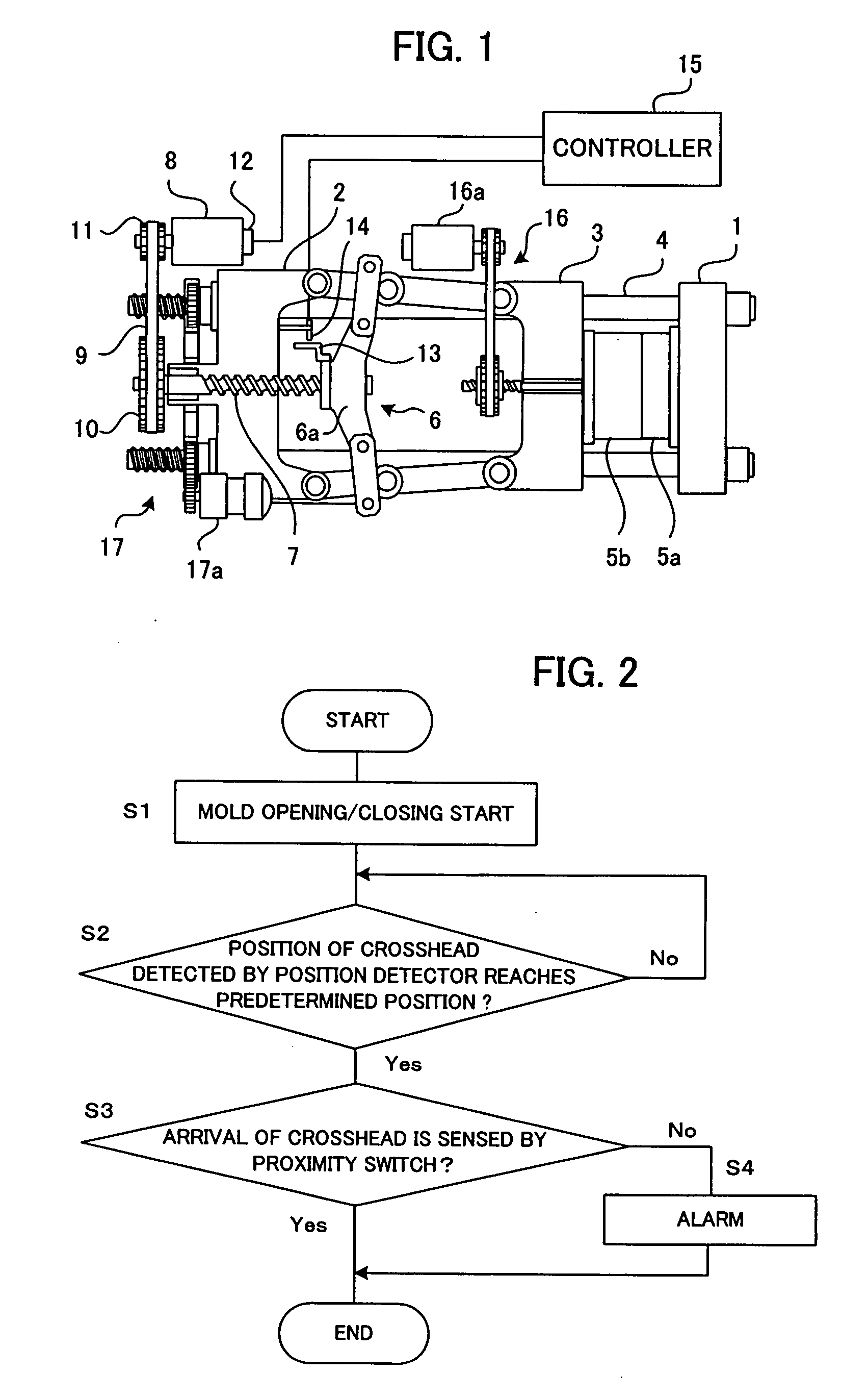 Mold clamping device of injection molding machine