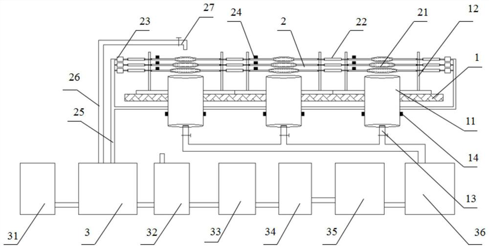 A purification method and screening and purification device for marine diatom fossils