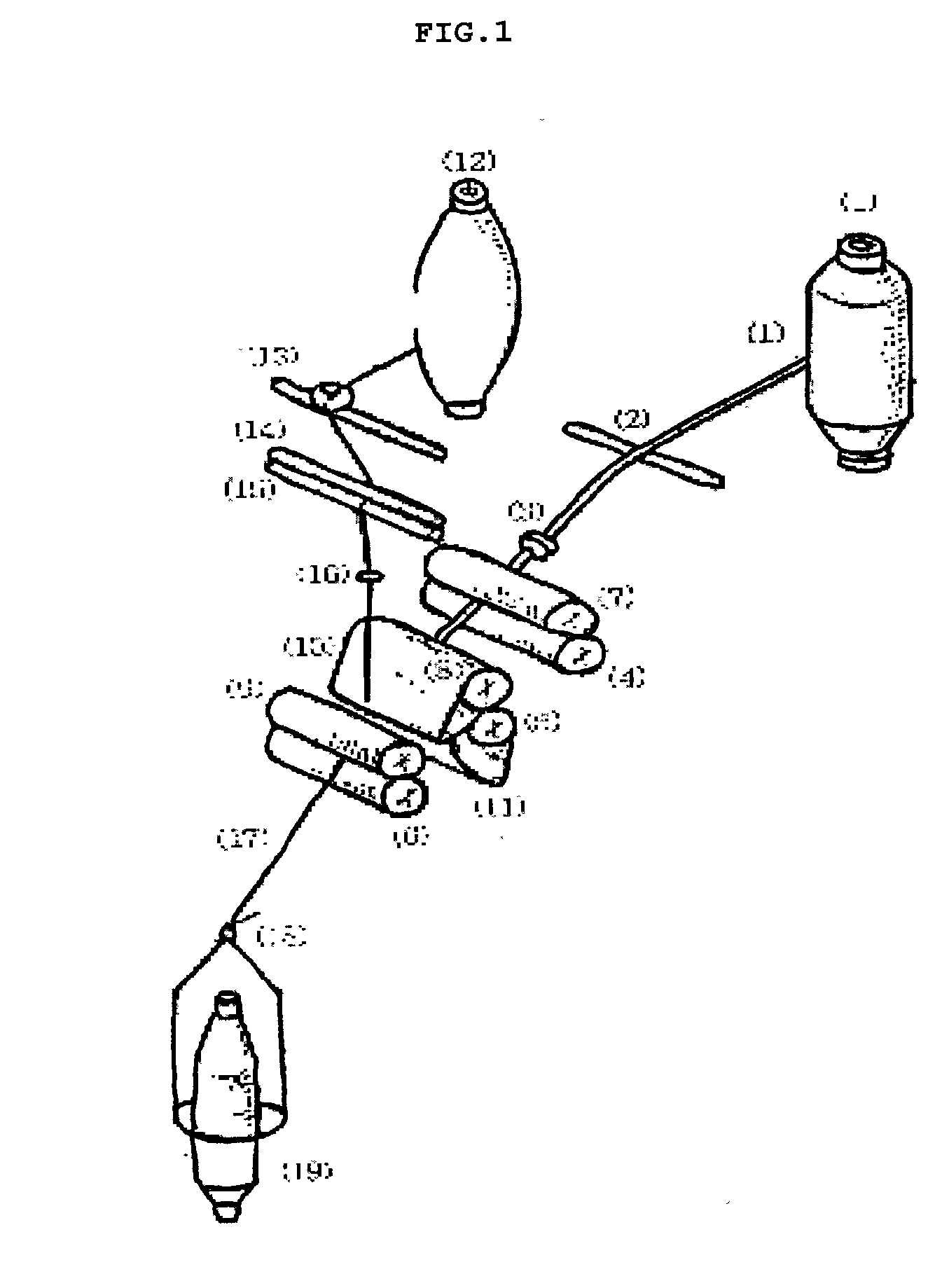 Method of manufacturing electro-magnetic wave shielding yarn