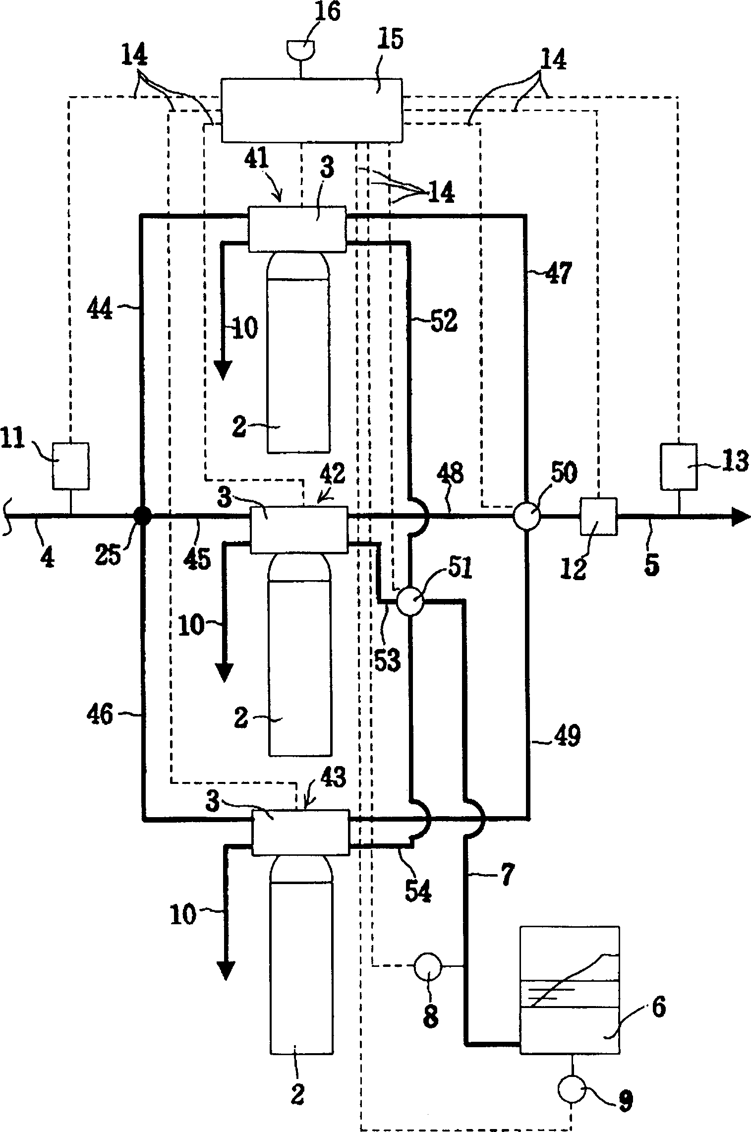 Water-softening apparatus and regeneration control method