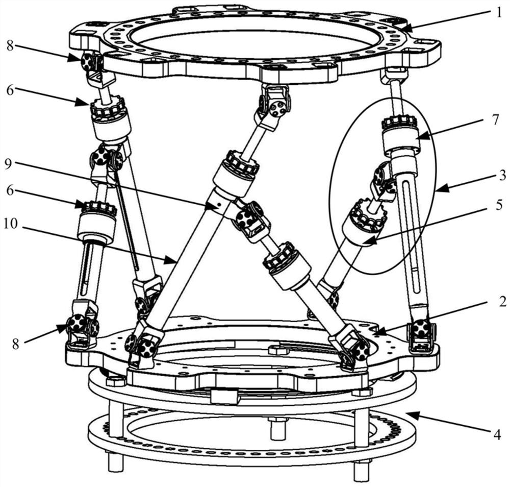 A y-shaped branch chain external fixator for long bone deformity correction