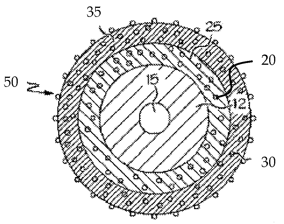 Two part antimicrobial boot