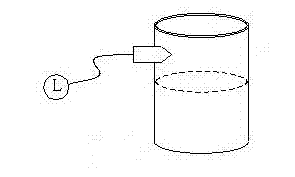 Liquid level sensor with simulating function