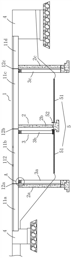 Dismantling method of reinforced concrete continuous box girder overpass bridge