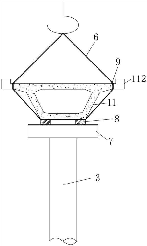 Dismantling method of reinforced concrete continuous box girder overpass bridge