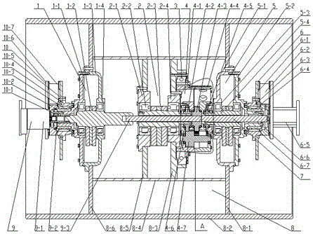 A vertical vibrating wheel with a built-in reversing mechanism