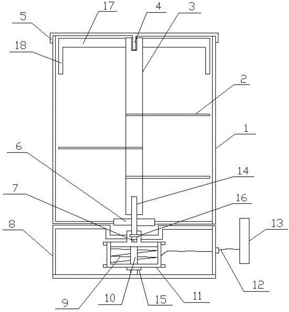 Multifunctional manually-operated fruit and vegetable shredder