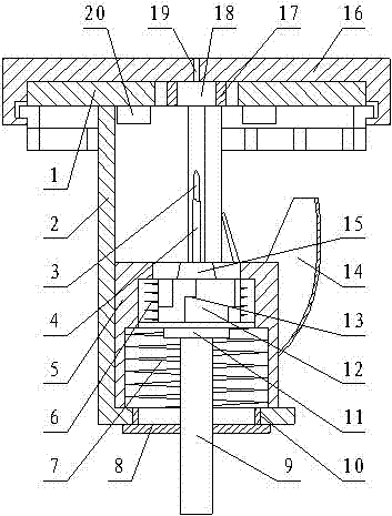 Indwelling subcutaneous infusion apparatus capable of being repeatedly utilized