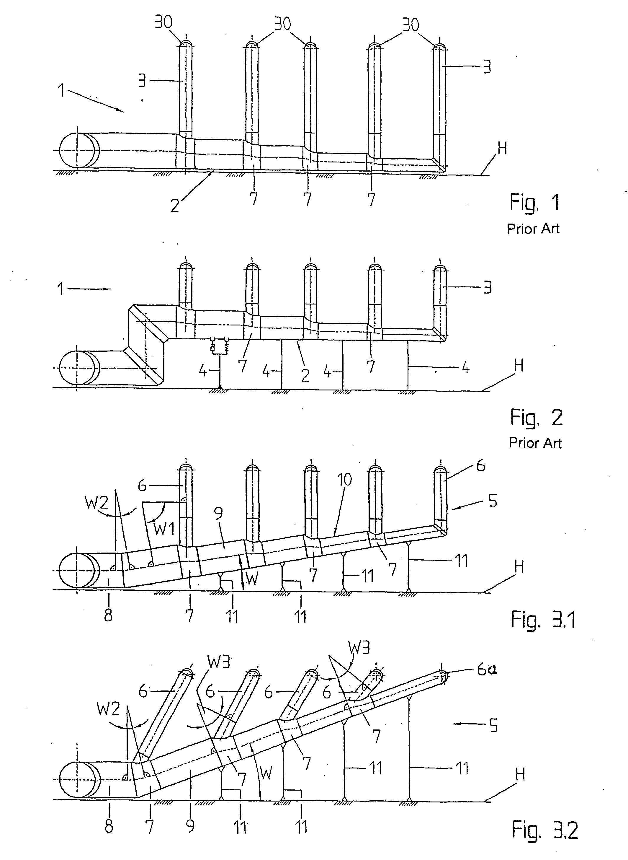 Exhaust-steam pipeline for a steam power plant