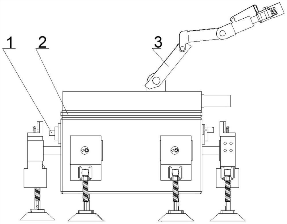 A wall-climbing detection robot for recessive defects in highway tunnels