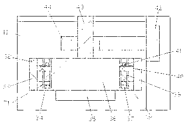 Lighting device for machine maintenance in production workshop