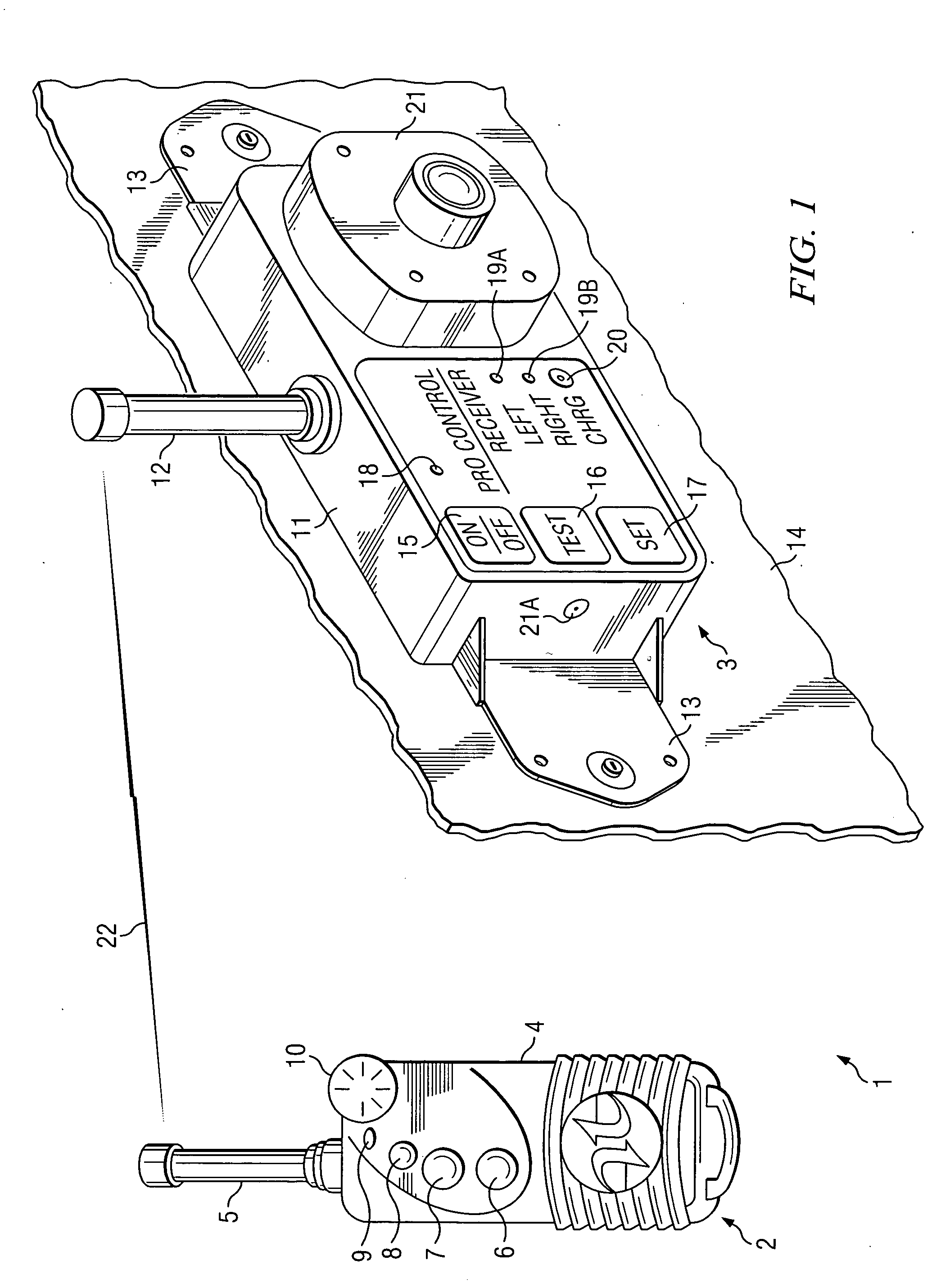 Control system and method for remote launchers