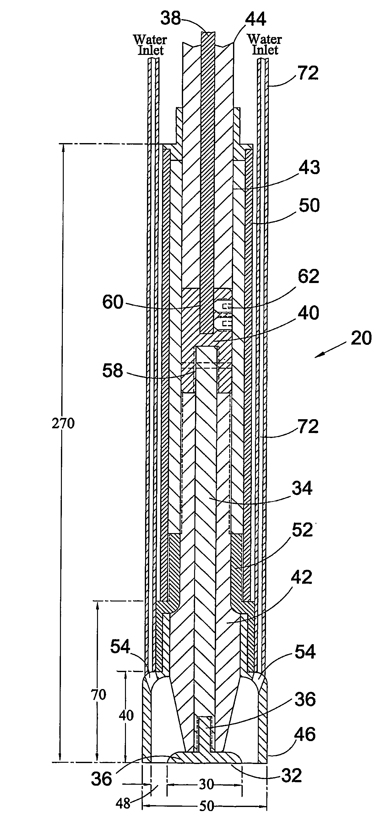 Plasma channel drilling process