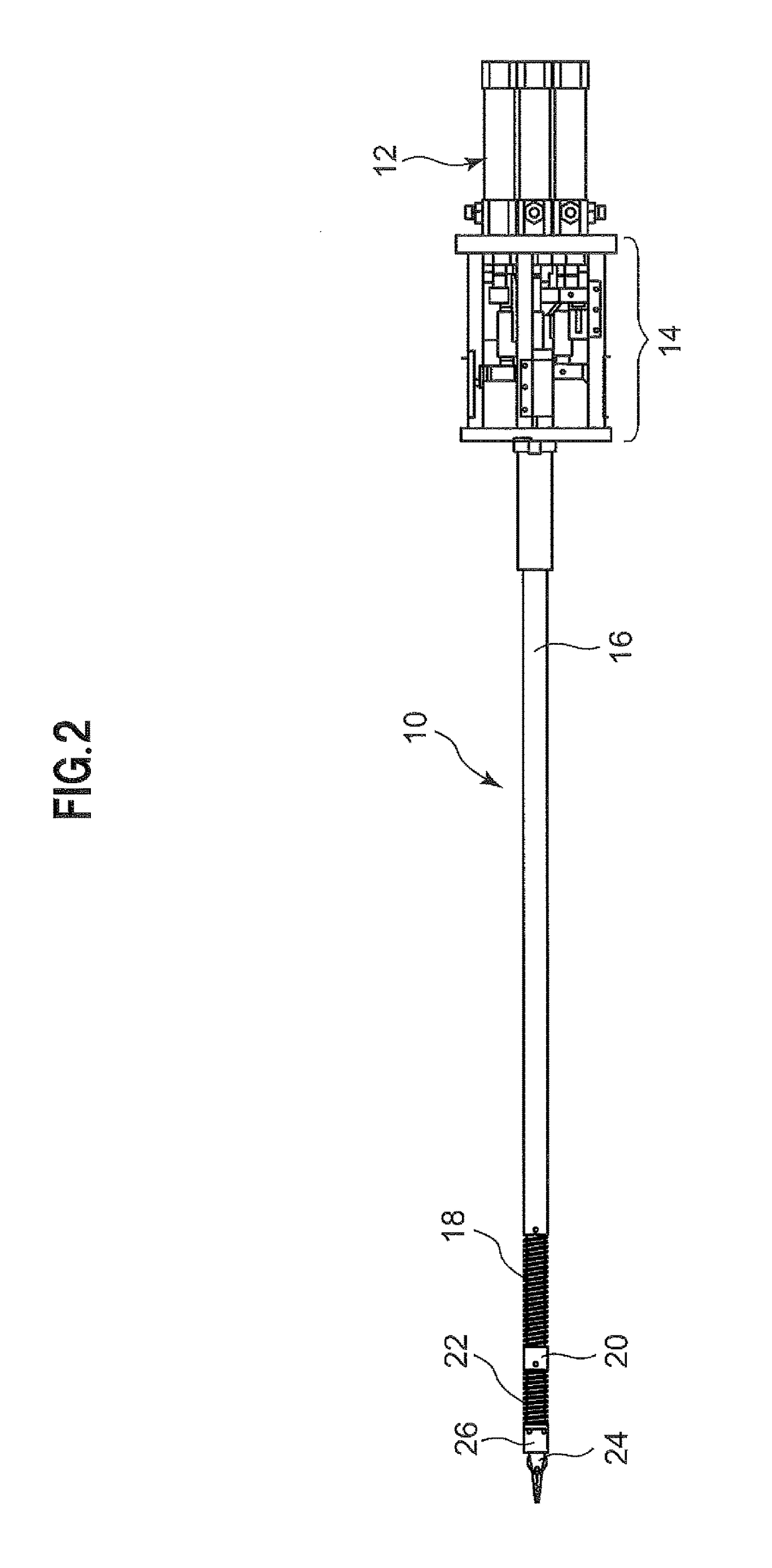 Forceps manipulator and forceps system comprising forceps manipulator