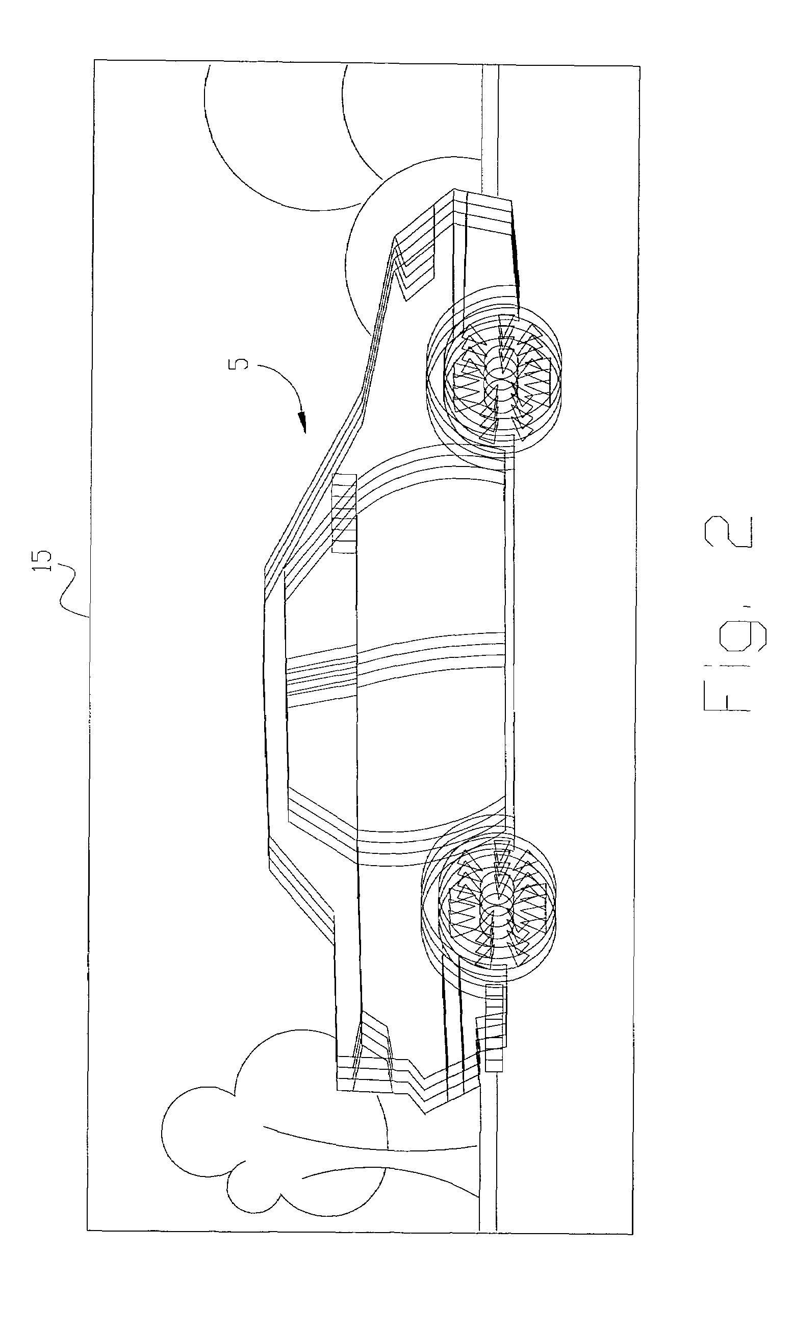 Measurement method using blurred images