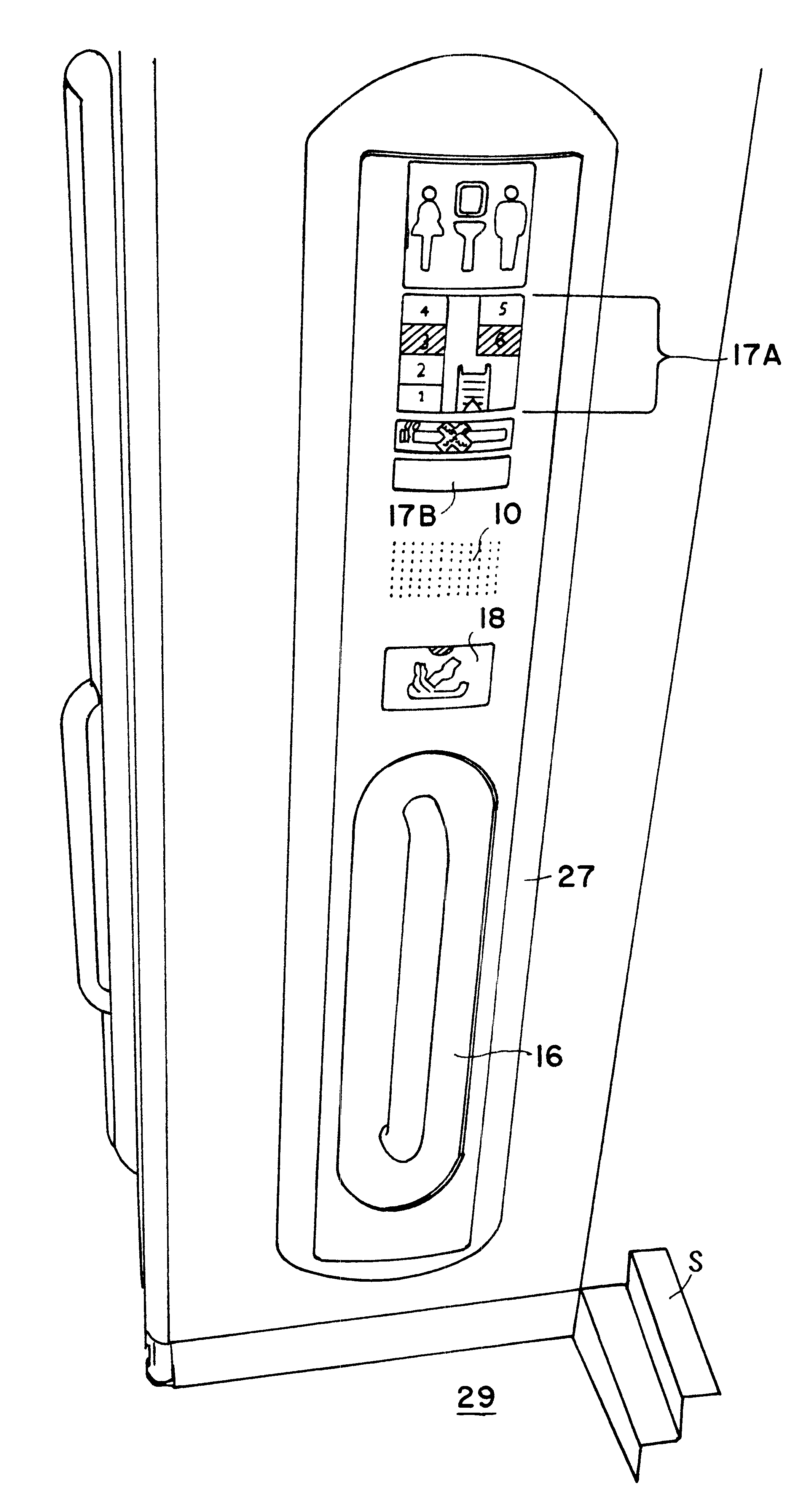 Comfort and illumination apparatus for a passenger space