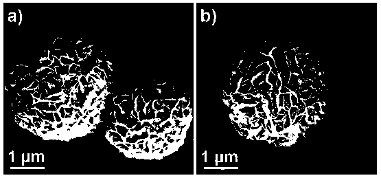 A kind of titanium-doped indium sulfide spangle microsphere and its preparation method and application