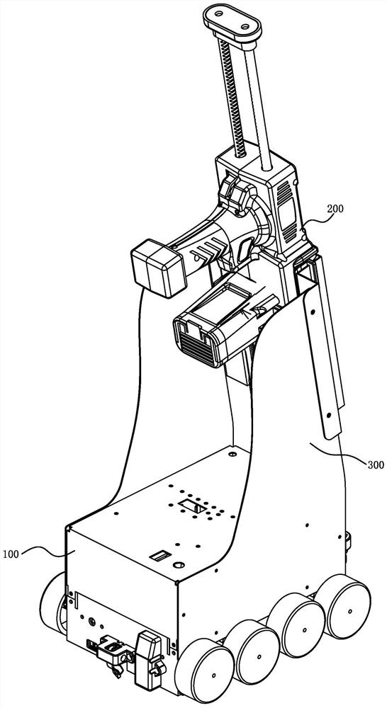 Automatic beauty sewing machine walking trolley