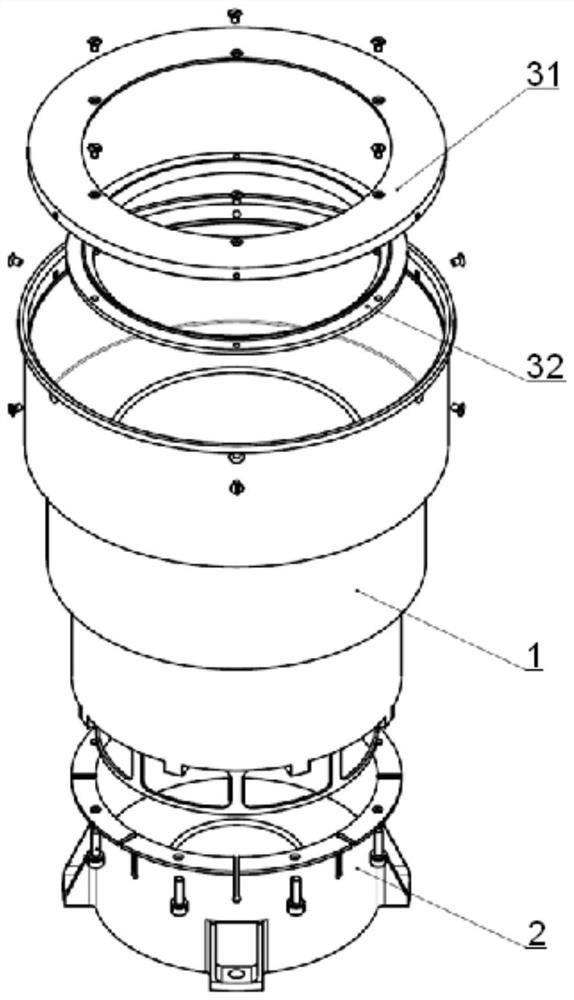 A combined heat-insulating shading structure for a star sensor