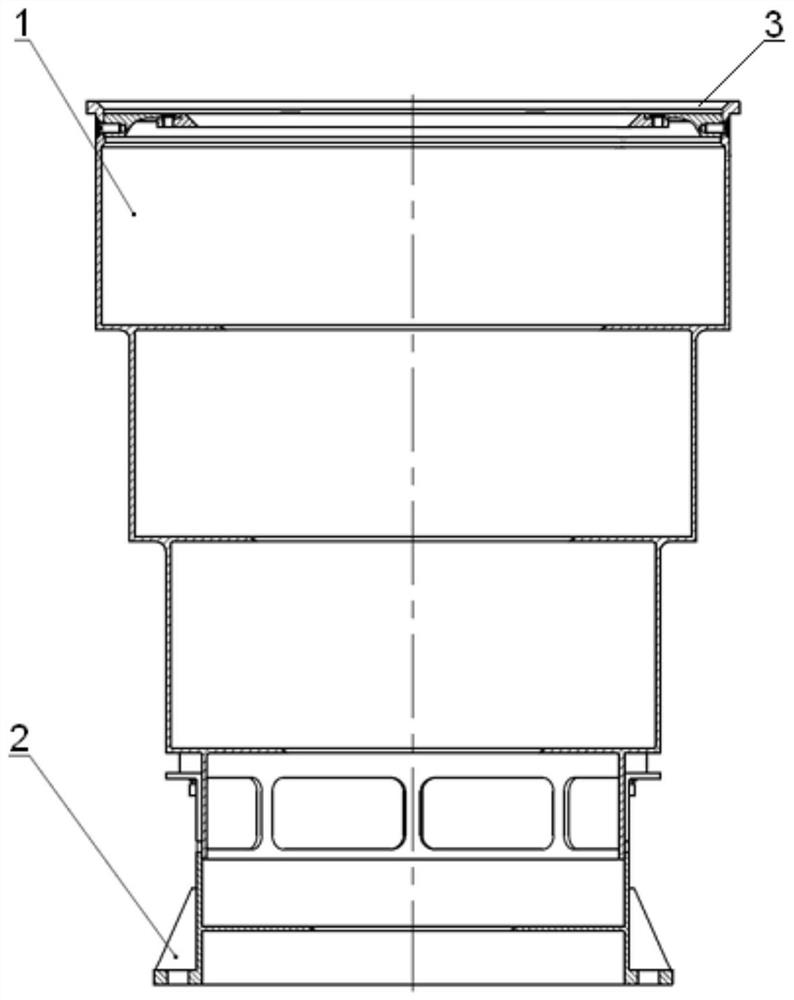 A combined heat-insulating shading structure for a star sensor