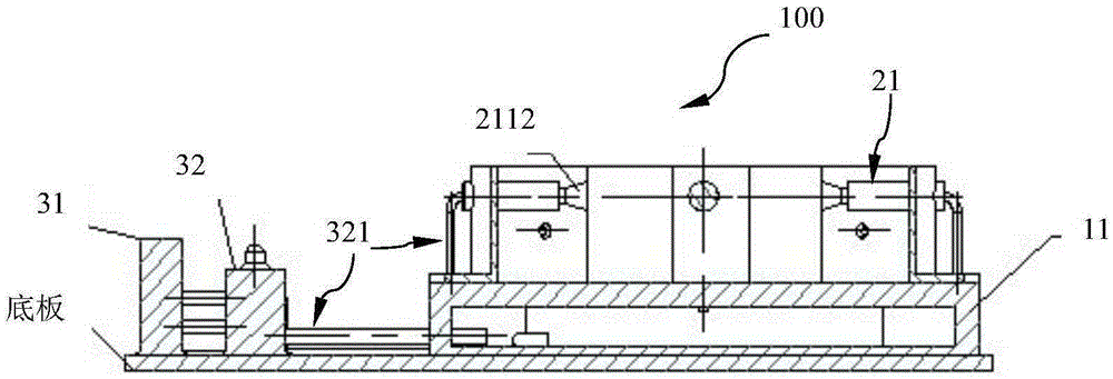 Air pressure flexible clamping device of frame-shaped parts with thin walls, and clamping method of air pressure flexible clamping device