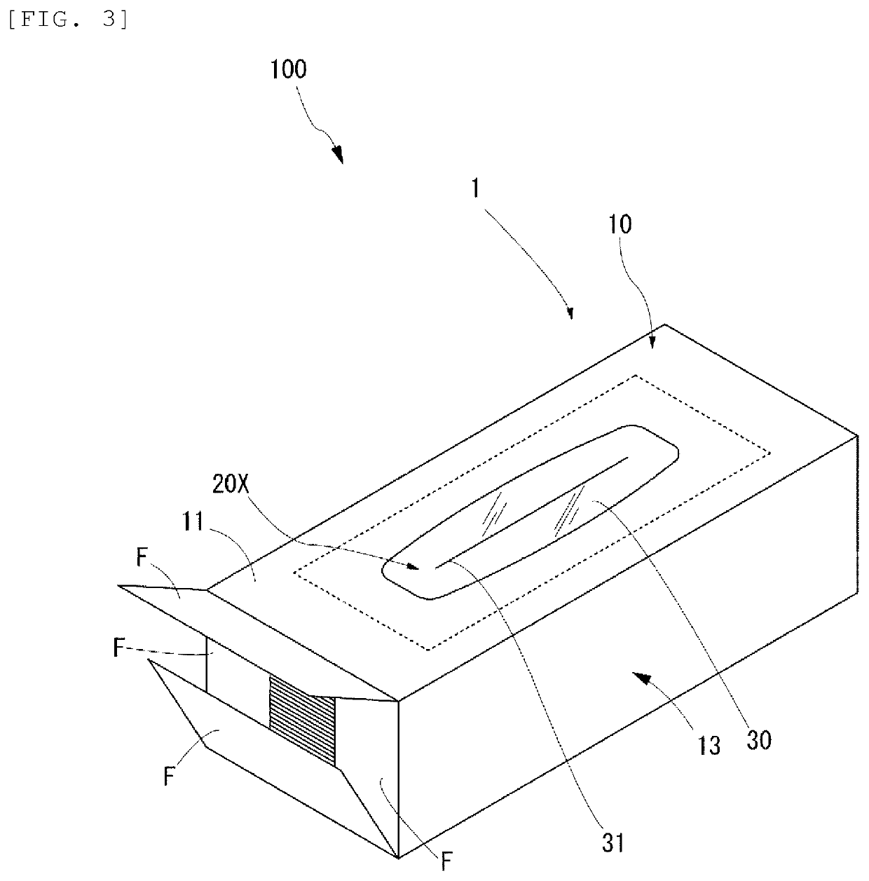 Tissue paper product and tissue paper product package