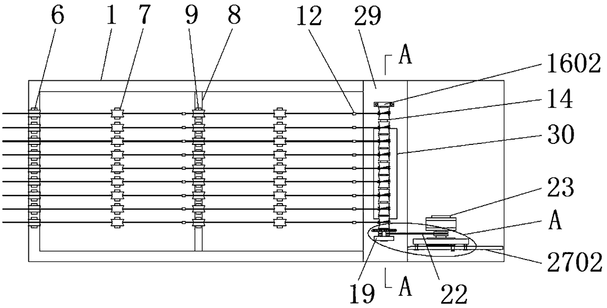 Mechanical yarn waxing device used for spinning machine and beneficial to rapid production