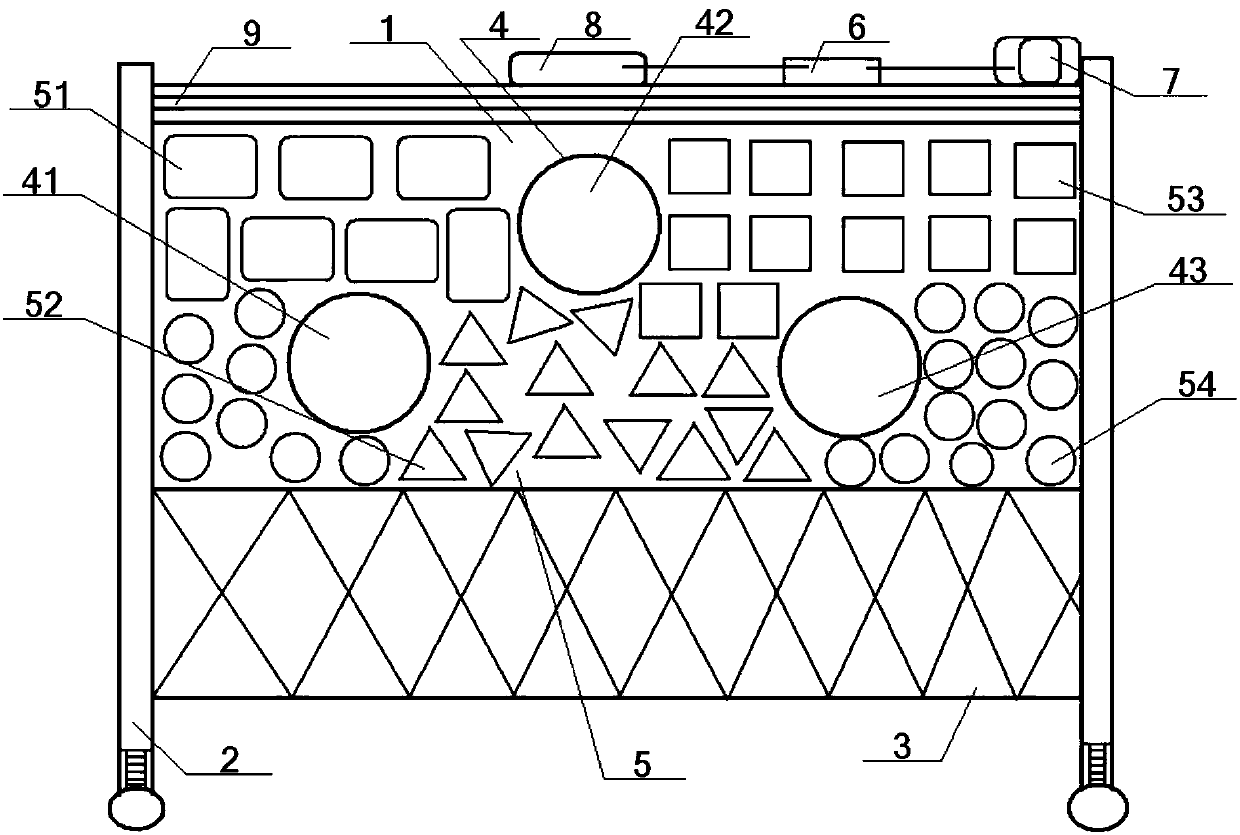 Automatic sun-proof tennis wall