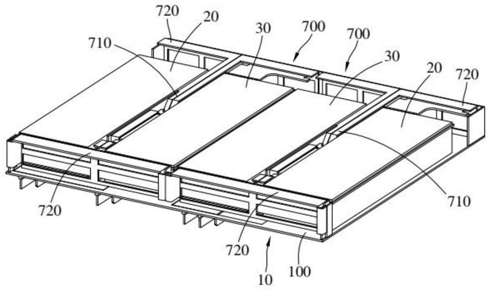 Electronic device and rack structure thereof