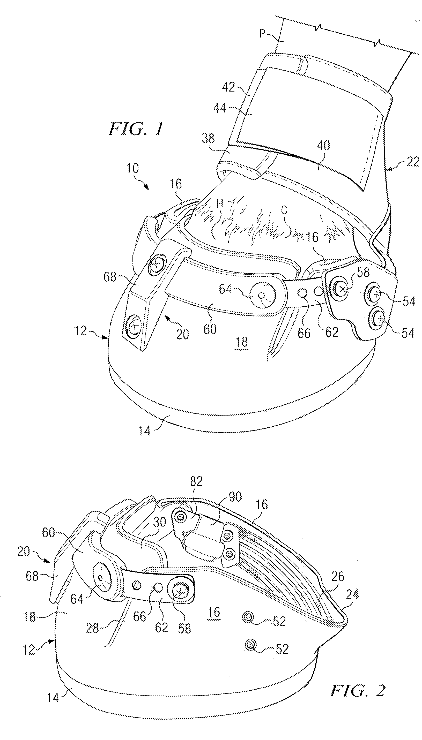 Horse boot with elastic fastener