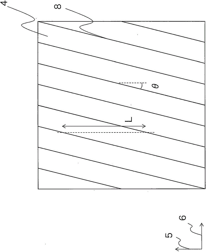 Notched pre-preg and notched pre-preg sheet